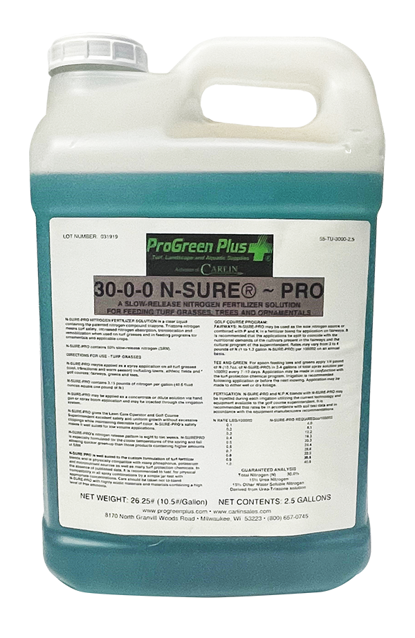 N-Sure® 30-0-0 Pro 2.5 Gal Jug - 2 per case - Fertilizer